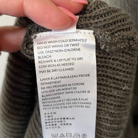 Free People Beach Orchid Convertible Low Back Ribbed Sweater Dress Gray Small - Picture 15 of 16